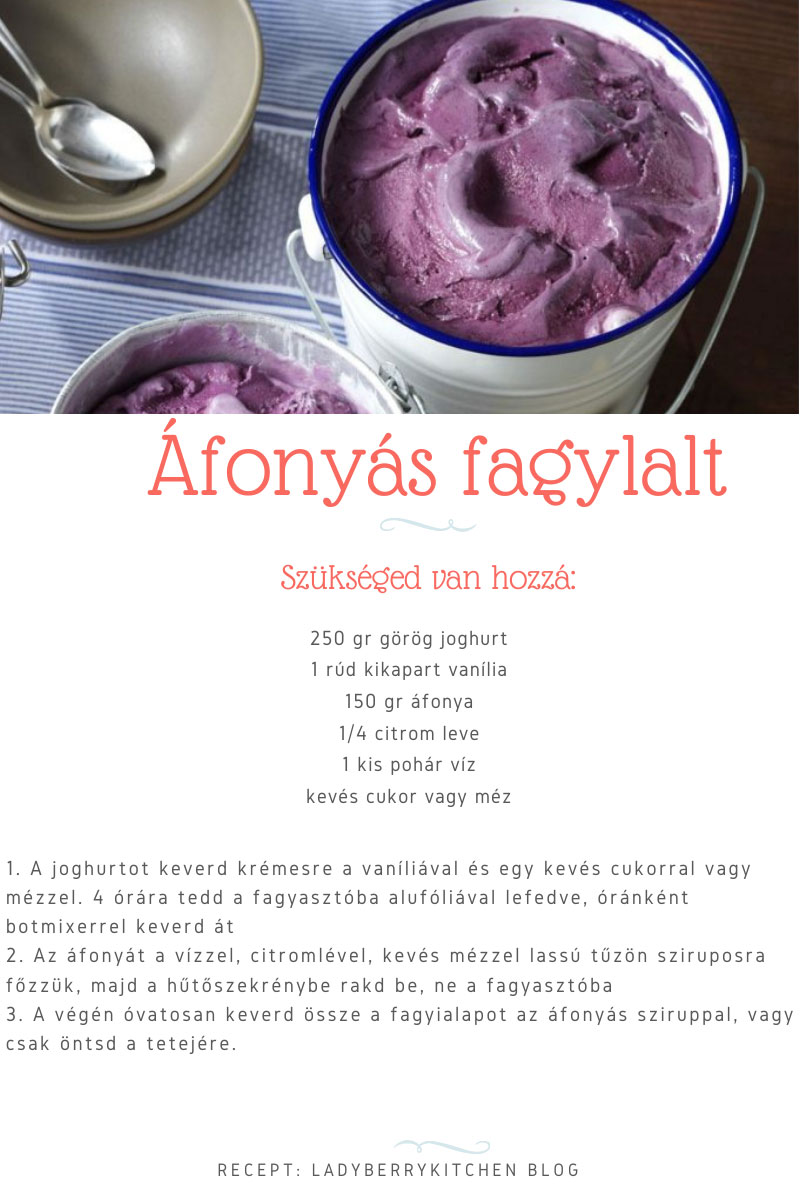 Áfonyás recept – 2. kép